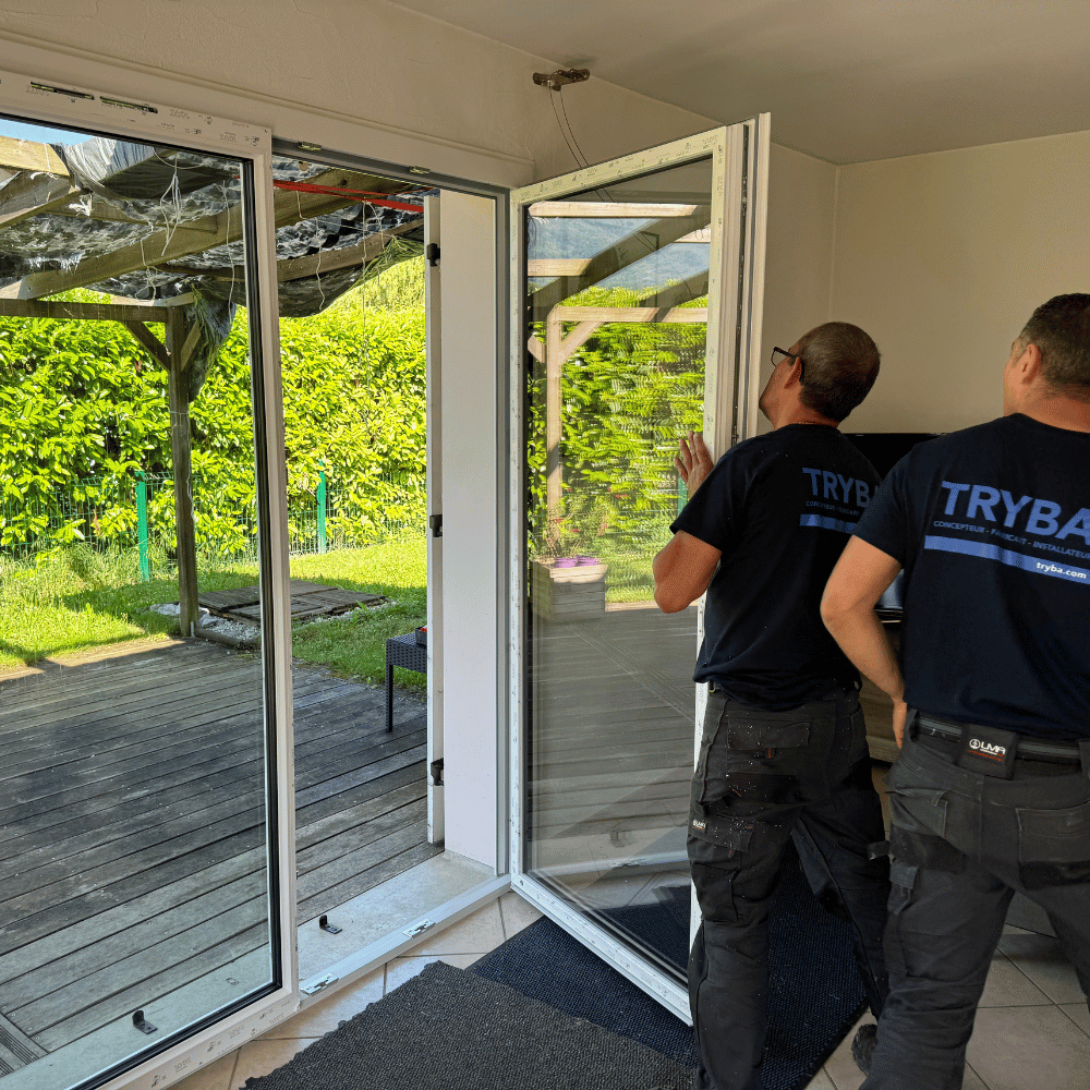 Installation Porte Fenetre Battante
